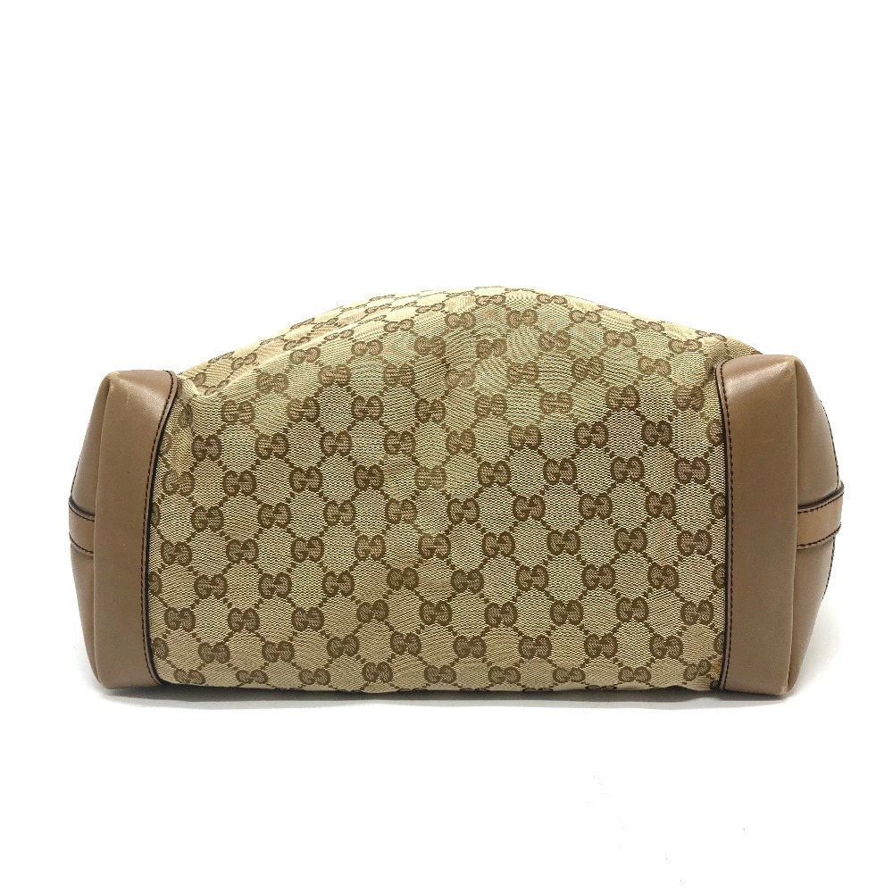 Gucci Beige Tote Bag Clutch GG Canvas - Picture 6 of 15